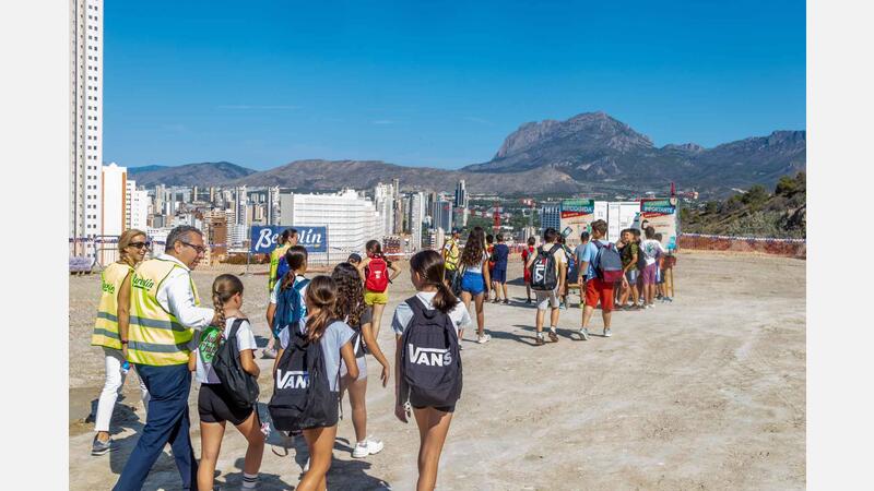 More than 400 schoolchildren from Benidorm visit Racó de l