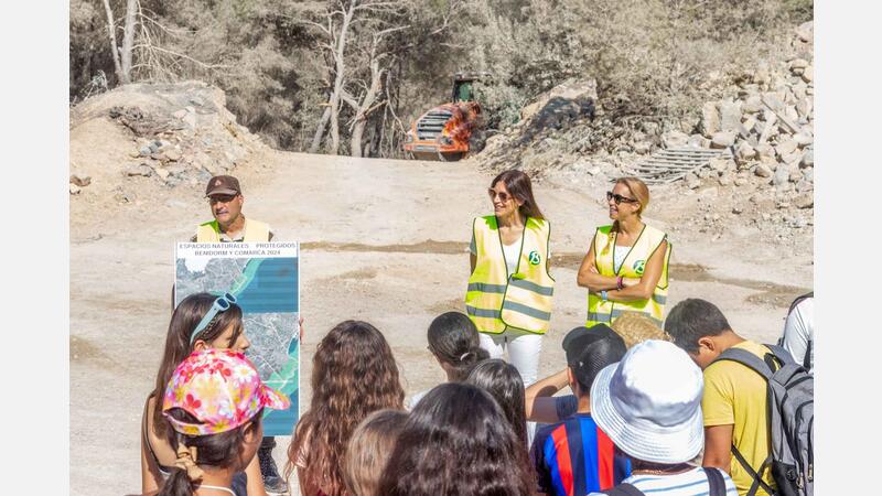 More than 400 schoolchildren from Benidorm visit Racó de l