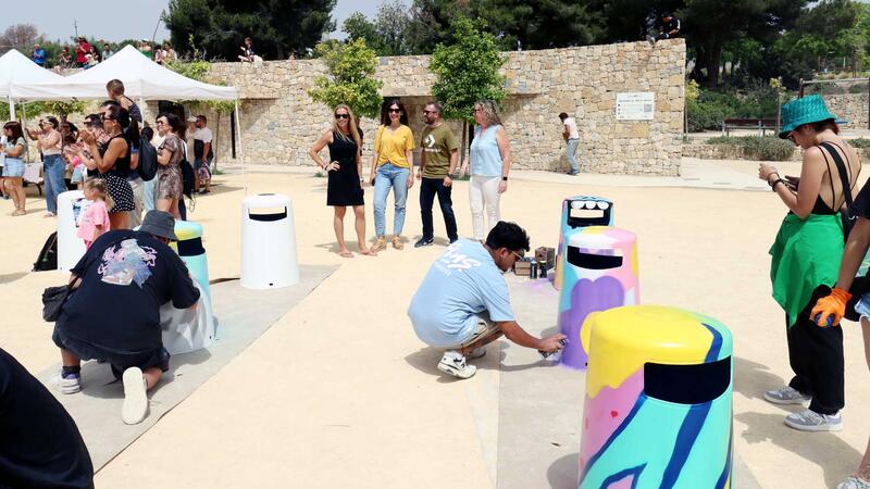 Parc de Foietes hosts a festive morning focused on sustainability and urban art