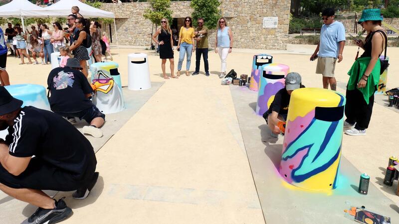 Parc de Foietes hosts a festive morning focused on sustainability and urban art