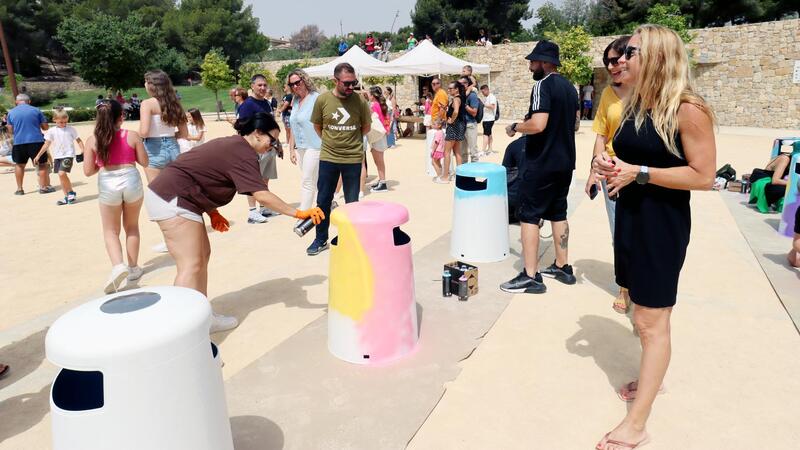 Parc de Foietes hosts a festive morning focused on sustainability and urban art
