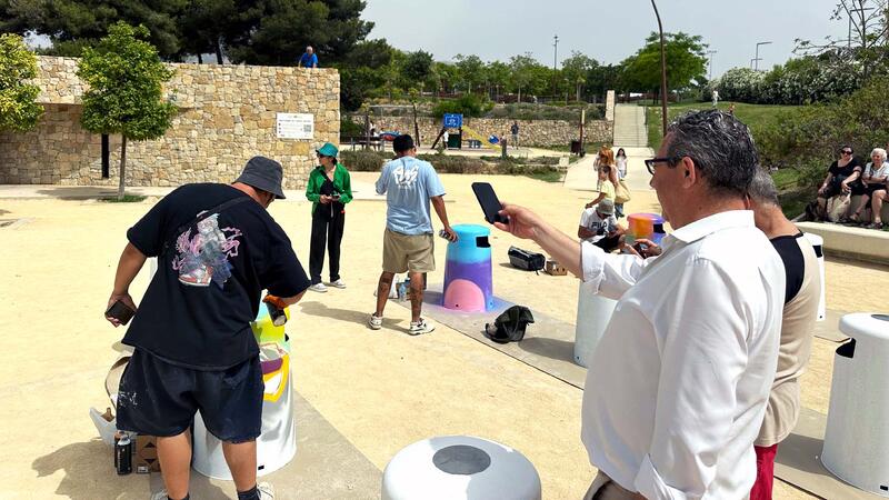 Parc de Foietes hosts a festive morning focused on sustainability and urban art