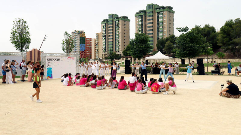 Parc de Foietes hosts a festive morning focused on sustainability and urban art