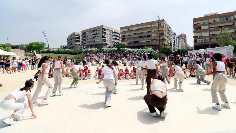 Parc de Foietes hosts a festive morning focused on sustainability and urban art