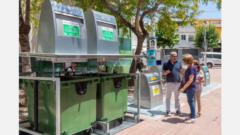 Els contenidors soterrats del carrer Goya ja estan operatius