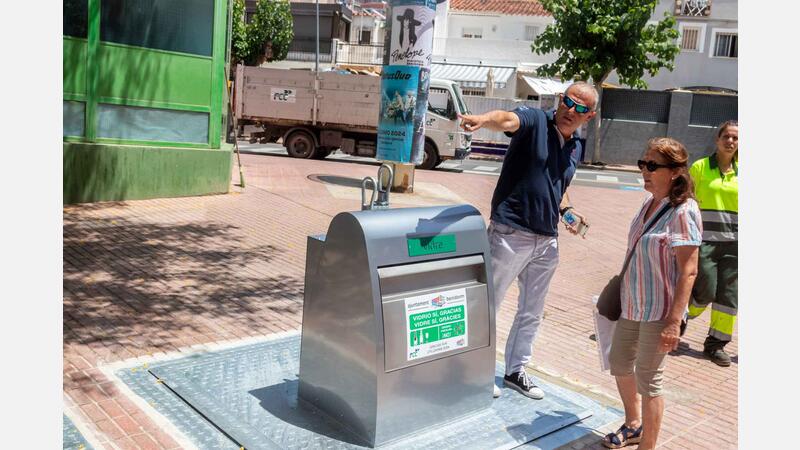 Els contenidors soterrats del carrer Goya ja estan operatius