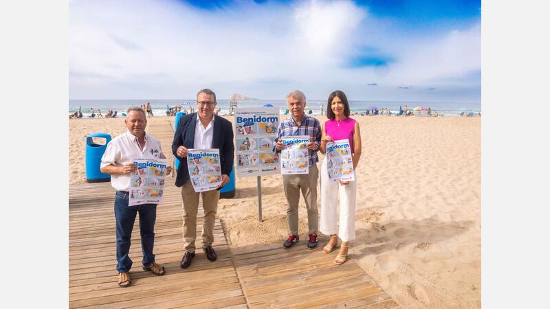 Benidorm launches an information campaign with advice so that tourists have “the best vacation”