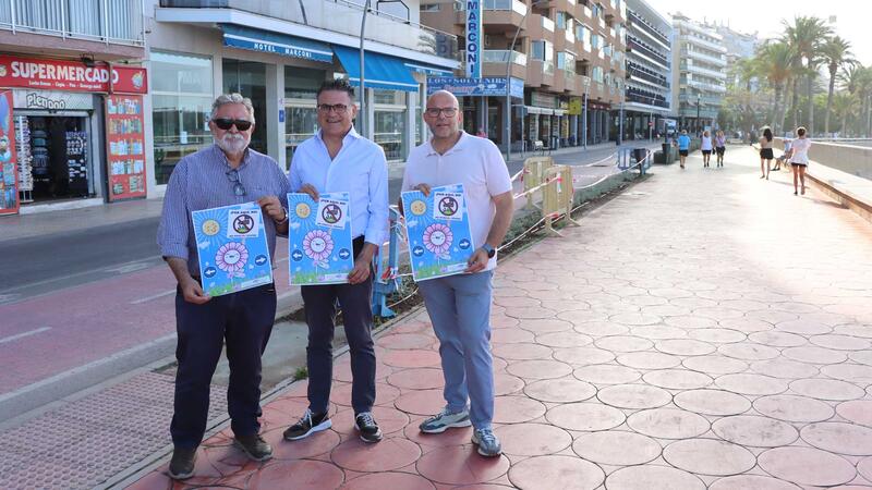Benidorm lanza una campaña para proteger las plantas con motivo del inicio de la renovación de la jardinería en Poniente