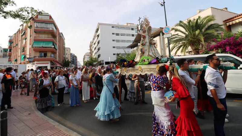 Casa de Andalucía in Benidorm begins the celebrations of the Corpus Christi Pilgrimage on the 45th anniversary of its foundation