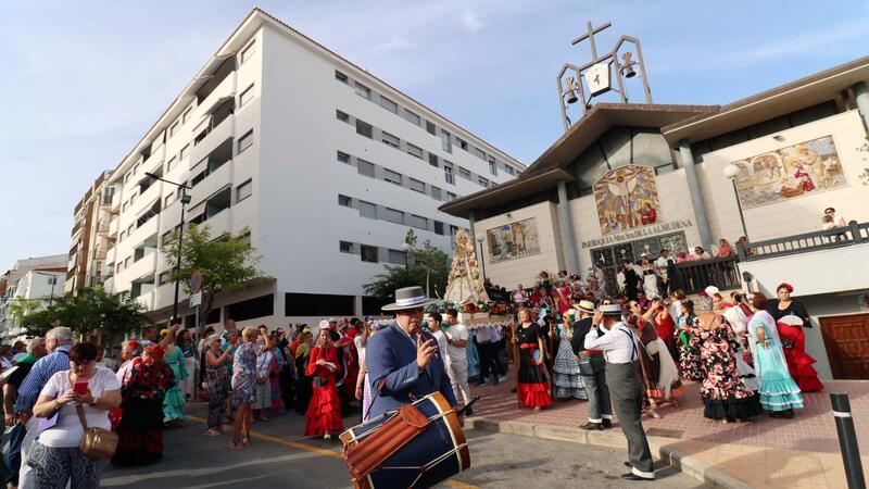 Casa de Andalucía in Benidorm begins the celebrations of the Corpus Christi Pilgrimage on the 45th anniversary of its foundation
