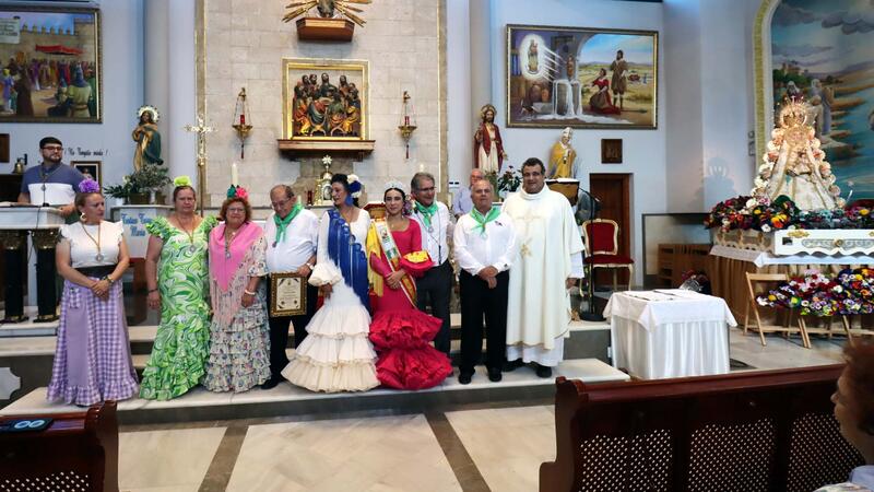 Casa de Andalucía in Benidorm begins the celebrations of the Corpus Christi Pilgrimage on the 45th anniversary of its foundation