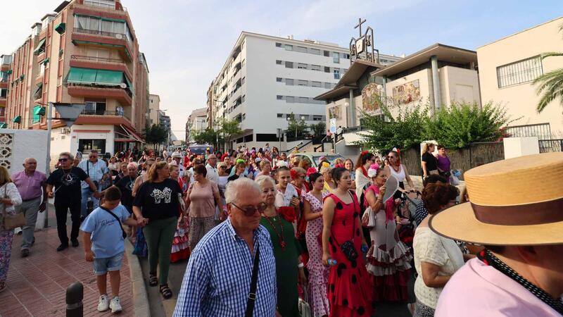 Casa de Andalucía in Benidorm begins the celebrations of the Corpus Christi Pilgrimage on the 45th anniversary of its foundation