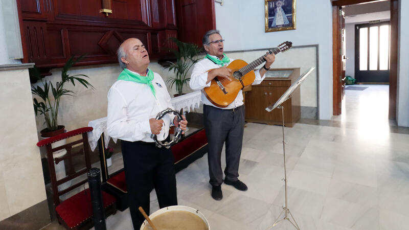 Casa de Andalucía in Benidorm begins the celebrations of the Corpus Christi Pilgrimage on the 45th anniversary of its foundation
