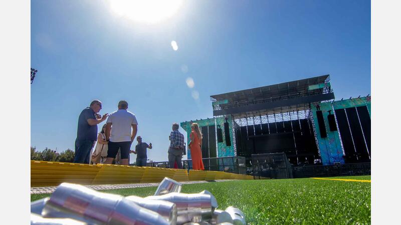 Everything is ready at Benidorm Sports City to host the fifth edition of Reggaeton Beach Festival