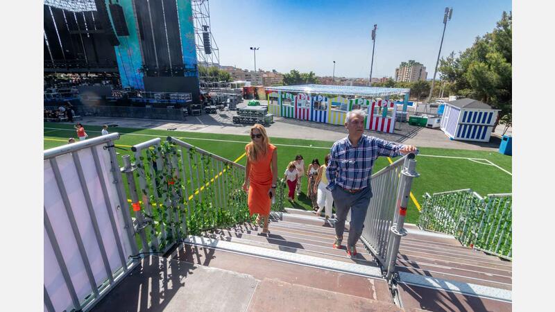 Everything is ready at Benidorm Sports City to host the fifth edition of Reggaeton Beach Festival