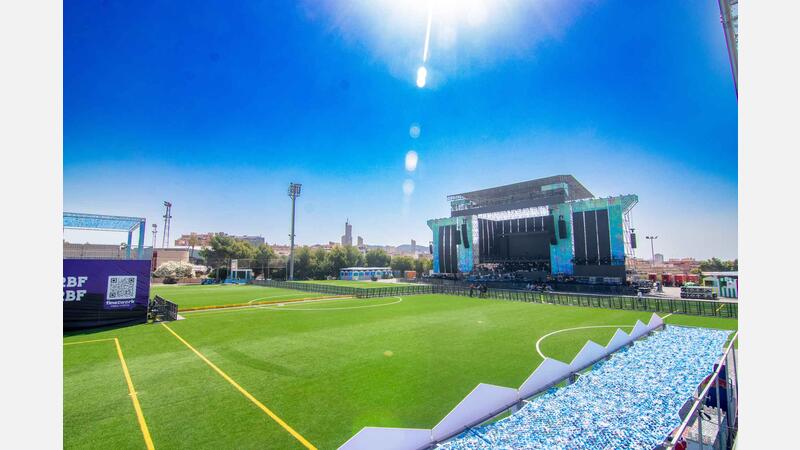 Everything is ready at Benidorm Sports City to host the fifth edition of Reggaeton Beach Festival