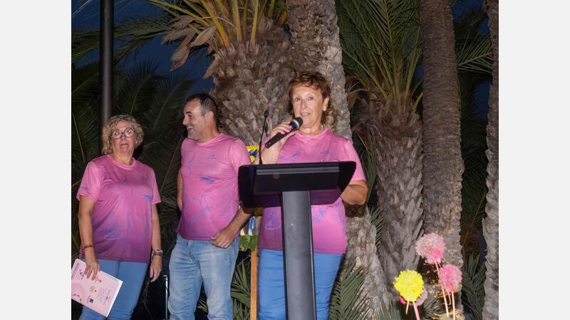 More than 500 people accompany Anémona at the summer dinner in Benidorm