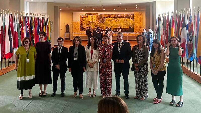 The mayor of Benidorm defends at the UN headquarters the role of local administrations to land and comply with the 2030 Agenda