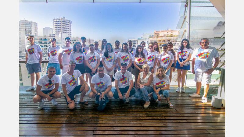 Veinte jóvenes de 15 países participan en el ‘Lions Costa Blanca Camp’ que se celebra en Benidorm