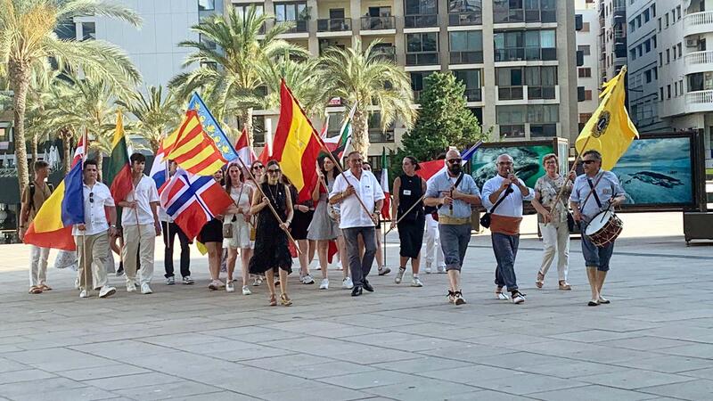Veinte jóvenes de 15 países participan en el ‘Lions Costa Blanca Camp’ que se celebra en Benidorm