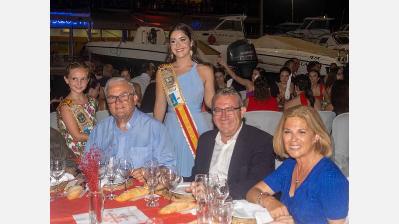 Éxito de la cena de gala en honor a Sant Jaume de la Comissió en el Club Náutico