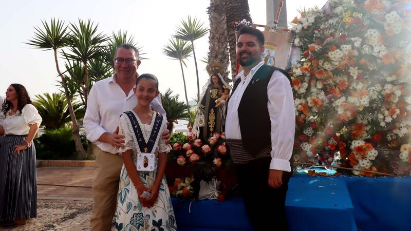 Benidorm ofrenda a la Virgen del Carmen y rinde homenaje a los Caídos en la Mar