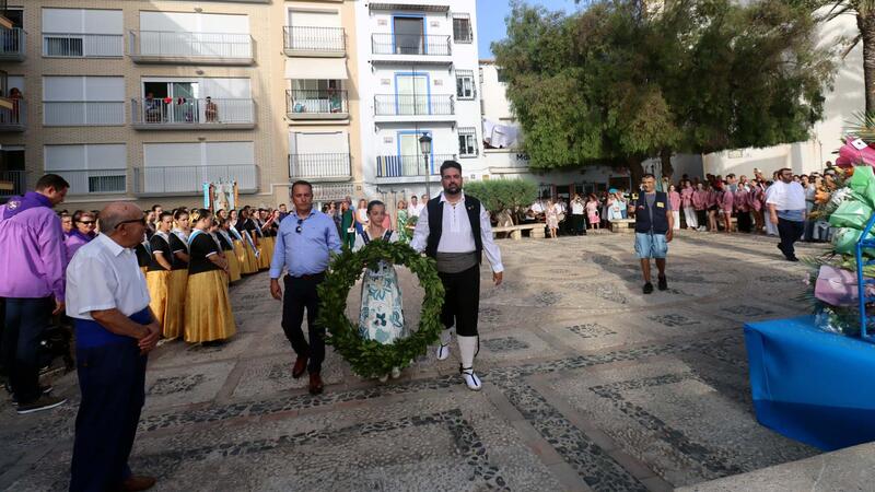 Benidorm ofrenda a la Virgen del Carmen y rinde homenaje a los Caídos en la Mar