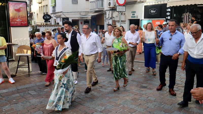 Benidorm ofrenda a la Virgen del Carmen y rinde homenaje a los Caídos en la Mar