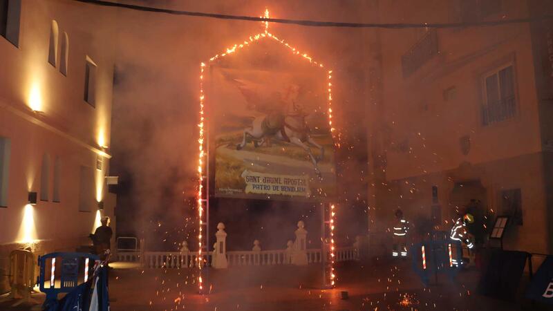 Benidorm celebrates its patron