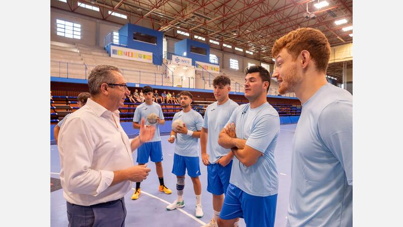 Primer entrenamiento del Servigroup Hoteles Benidorm de cara a su XI temporada en ASOBAL