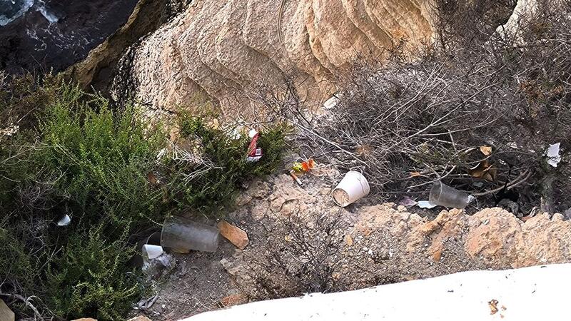 El PSOE exige una actuación para mejorar la limpieza y mantenimiento del Castell