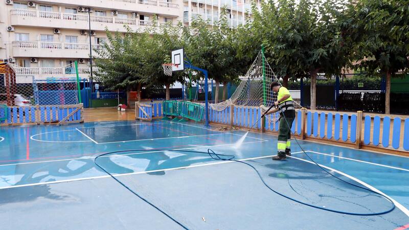 More than 13,500 students return to the classrooms of schools and institutes in Benidorm next Monday