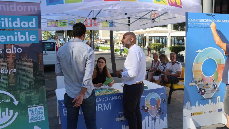 Benidorm arranca la Semana Europea de la Movilidad con una campaña informativa sobre las Zonas de Bajas Emisiones