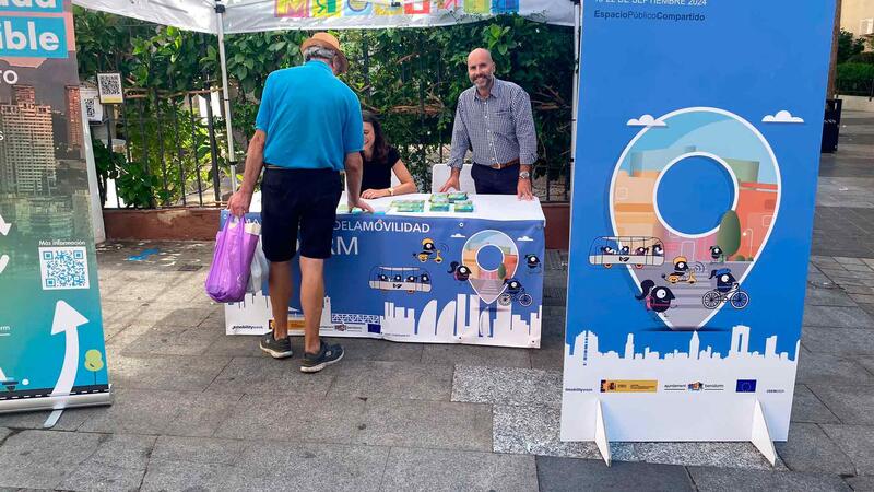 La SEM en Benidorm monitoriza el itinerario escolar en el CEIP Serra Aitana 