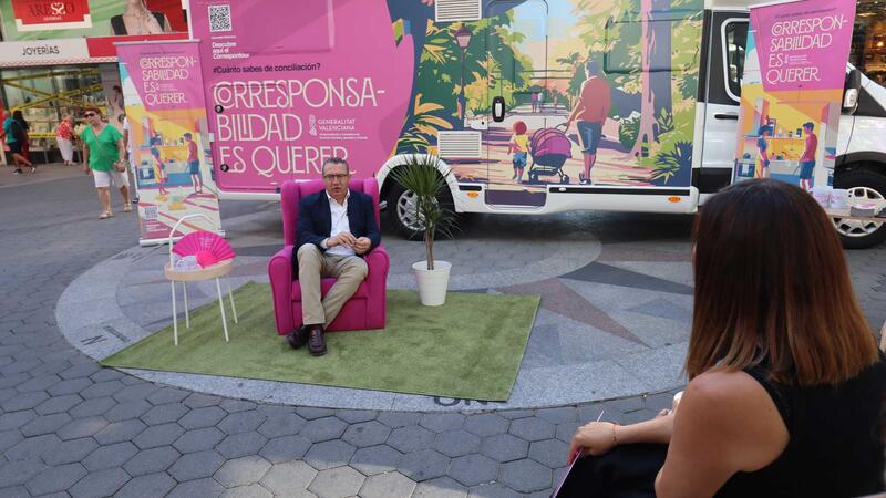 Llega a Benidorm la campaña ‘Corresponsabilidad es querer’ de la Generalitat Valenciana