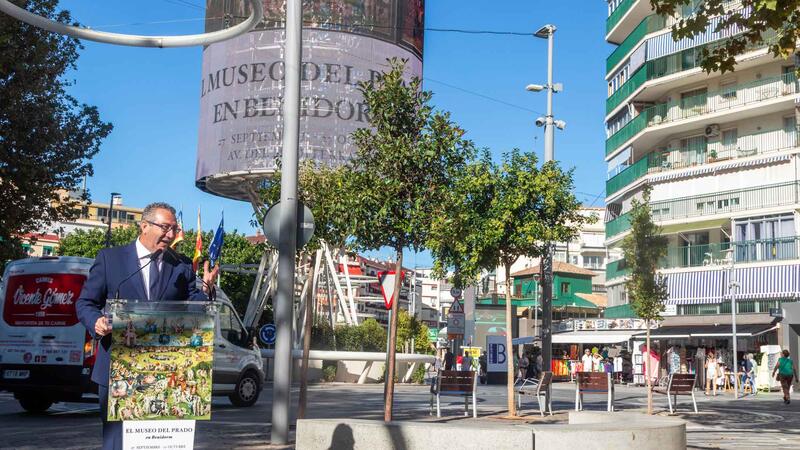 Benidorm establishes itself as a great open-air museum with the exhibition ‘El Prado in the Streets’