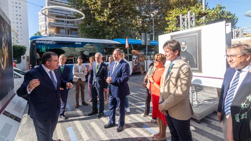 Benidorm establishes itself as a great open-air museum with the exhibition ‘El Prado in the Streets’