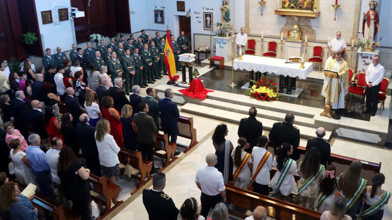 Benidorm acompanya la Guàrdia Civil en les celebracions de la Festa Nacional d