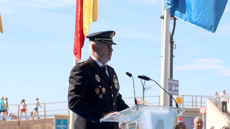 Benidorm conmemora el Día de la Policía Nacional con un acto solemne en el Paseo de Colón