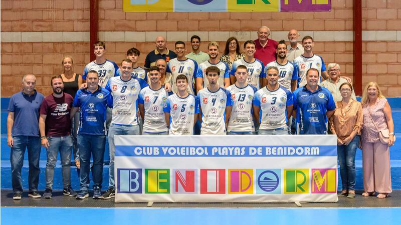 El Club Voleibol Playas de Benidorm presenta a sus equipos para la temporada 2024-25 