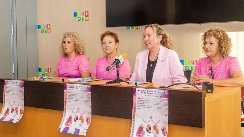 Benidorm joins Anémona once again in the fight against breast cancer