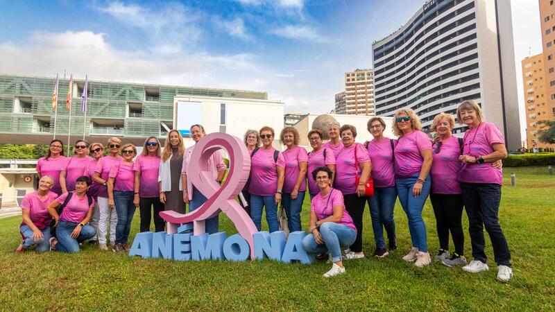 Benidorm joins Anémona once again in the fight against breast cancer