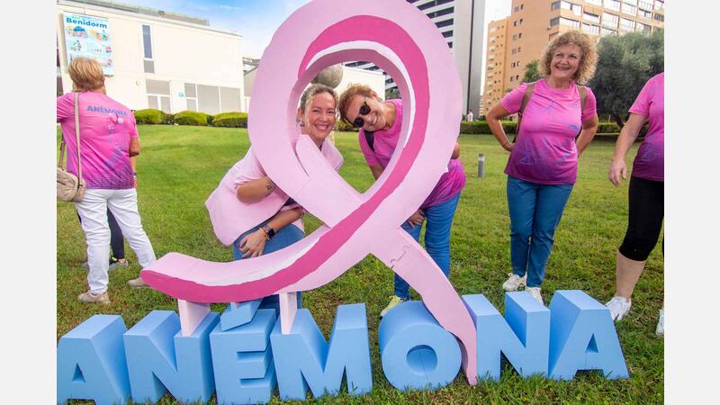 Benidorm joins Anémona once again in the fight against breast cancer