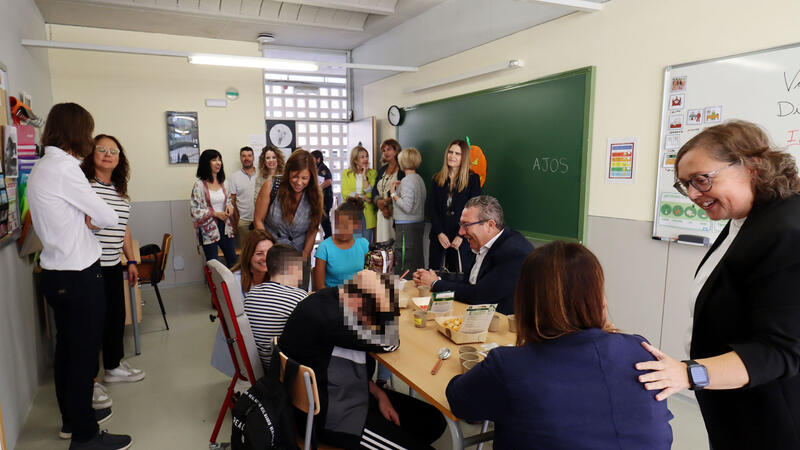 Benidorm incorpora dos aulas para favorecer la inclusión del alumnado con necesidades específicas en centros ordinarios 