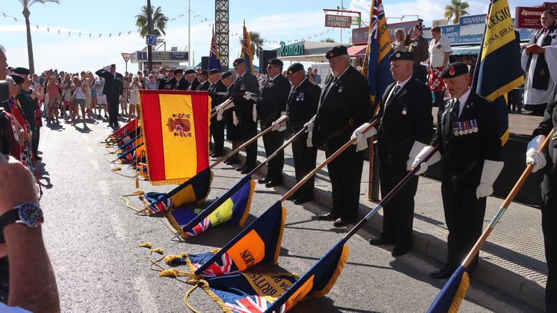 La Royal Bristish Legion celebra en Benidorm el ‘Poppy Appeal’