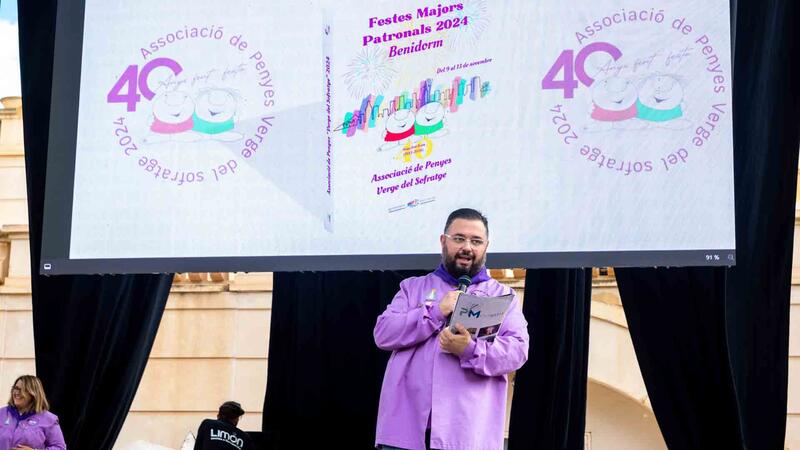 La Assocació de Penyes presenta el libro de su 40 aniversario