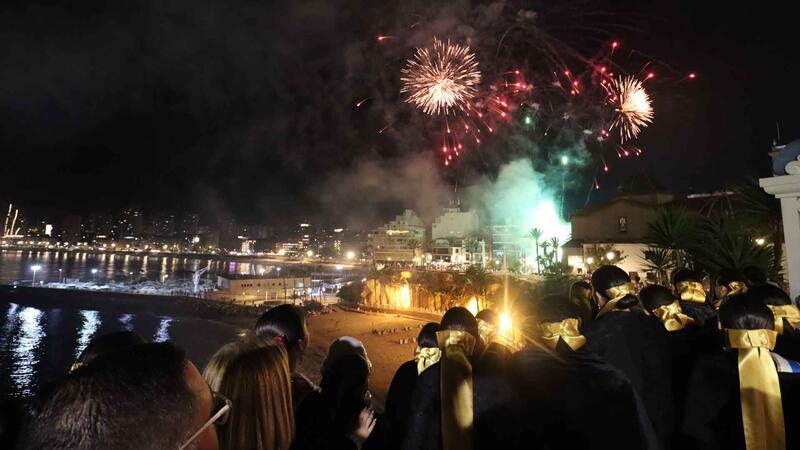 La Mare de Déu torna a ressorgir de les cendres en la recreació de la Troballa