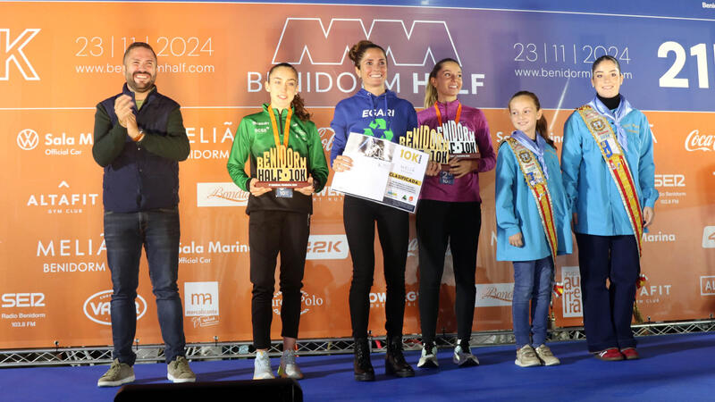 La Benidorm Half 2024 bat el seu rècord de participació i convertix la ciutat en una festa de l