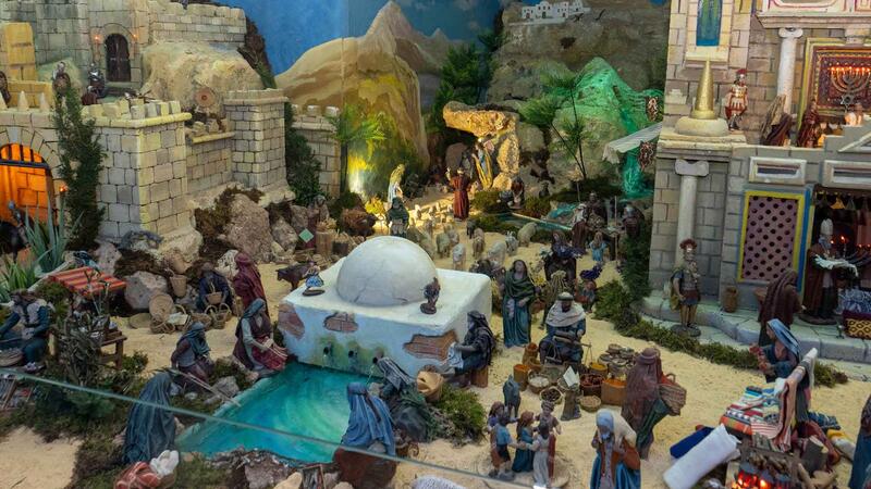 La Barqueta celebra Nadal amb el seu tradicional pesebre de més de 300 figures
