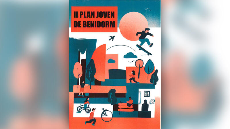 Juan Gómez De la Cruz guanya el concurs per a dissenyar la portada del ‘II Pla Jove de Benidorm’